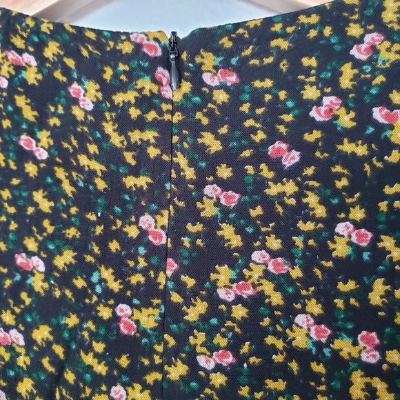 NWT Zara Trafaluc Black Floral Romper size M - Picture 5 of 8